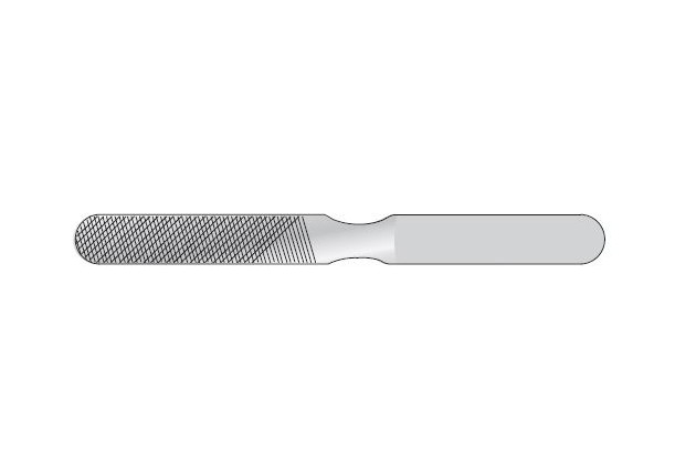BONE FILE AND RASP STAINLESS STEEL