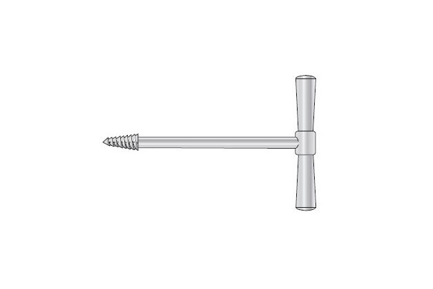 MOORE FEMORAL HEAD EXTRACTOR WITH T HANDLE