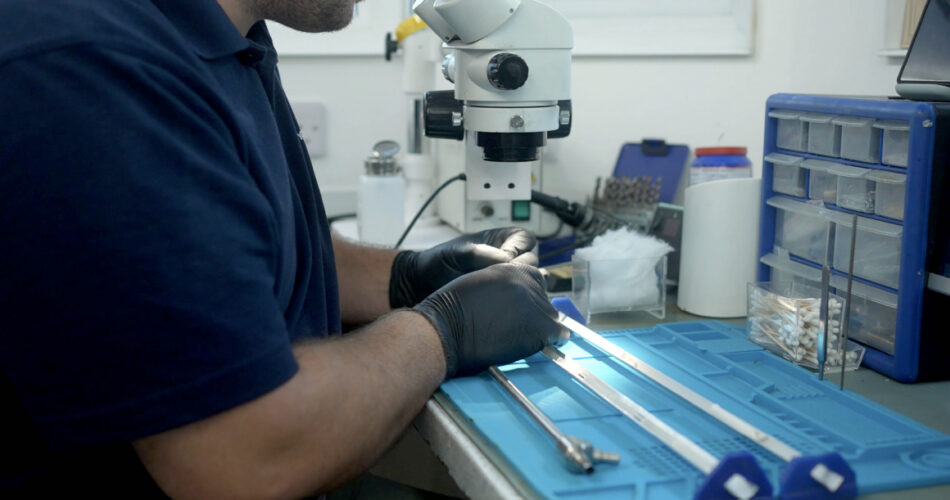 Rigid endoscope repair backed by experience and an 18-month warranty