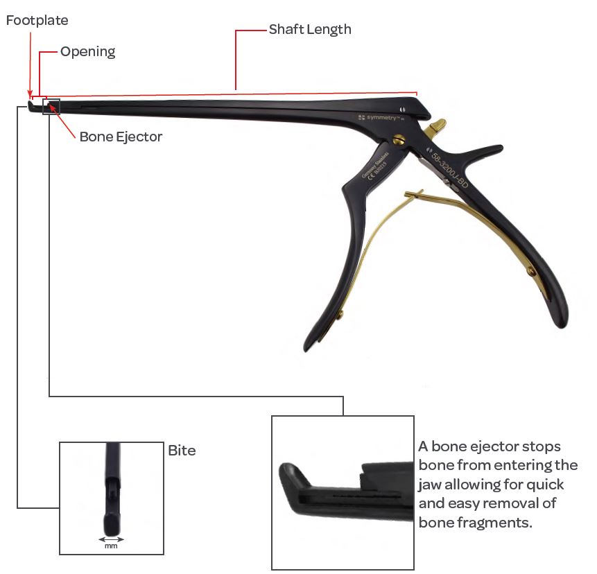 Symmetry Surgical Kerrison Rongeur Solutions