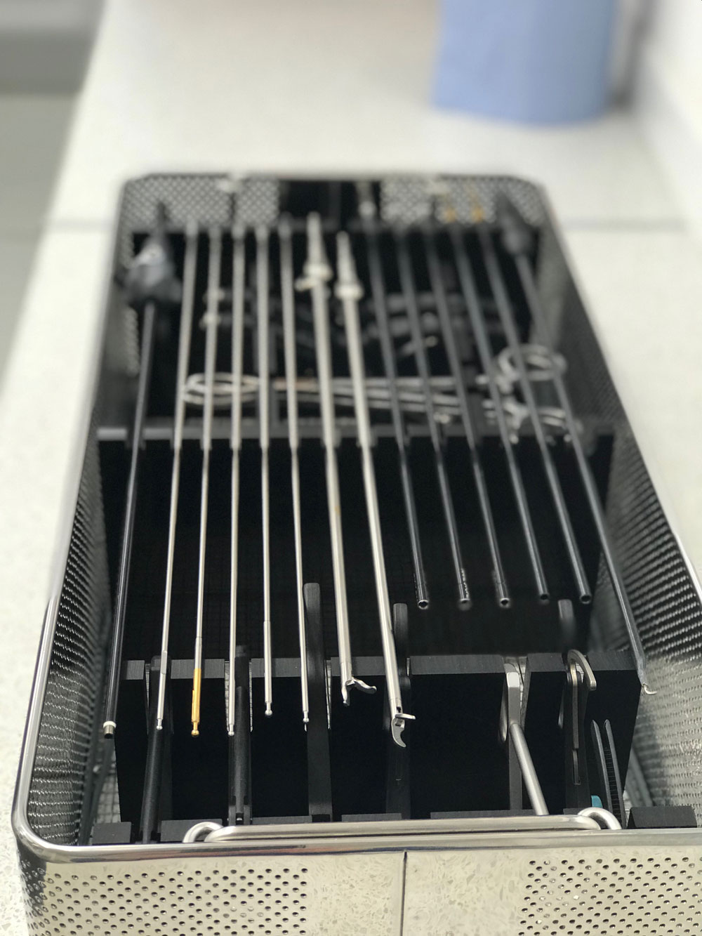 Baskets for Laparoscopic Instruments