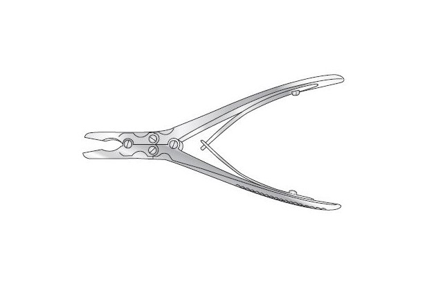 RUSKIN COMPOUND ACTION BONE RONGEUR
