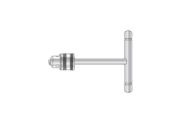 CHUCK PIN INTRAMEDULLARY STAINLESS STEEL WITH T HANDLE 6.5MM MAX. CAPACITY 152MM