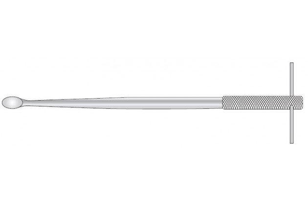 CHARNLEY BONE CURETTE WITH T HANDLE 380MM LONG