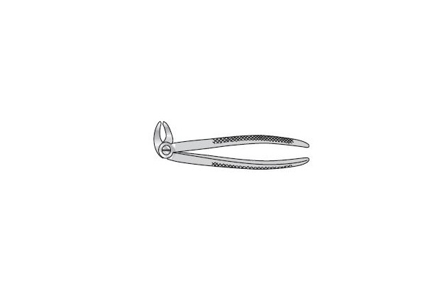 Forceps Extracting 170mm long 4mm wide