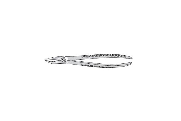 Forceps Extracting 185mm long 3mm wide